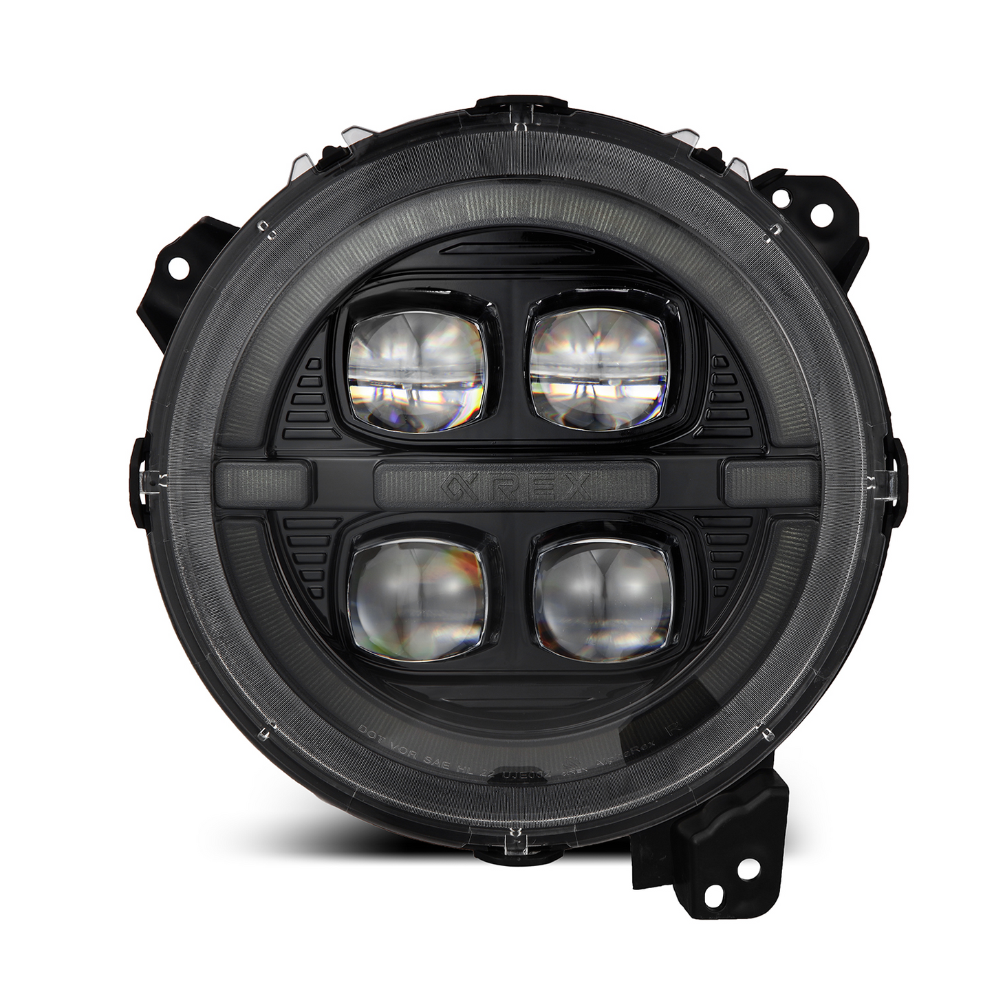 18-25 ジープラングラー JL/グラディエーター JT NOVA シリーズ LED プロジェクター ヘッドライト