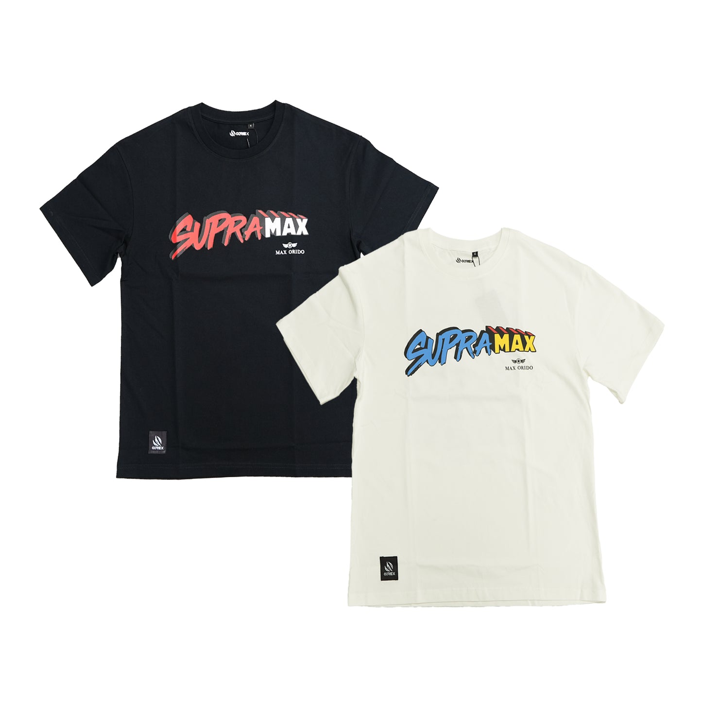 AlphaRex x MAX ORIDO GR SUPAR Supra Max クルーネックTシャツ(半袖)