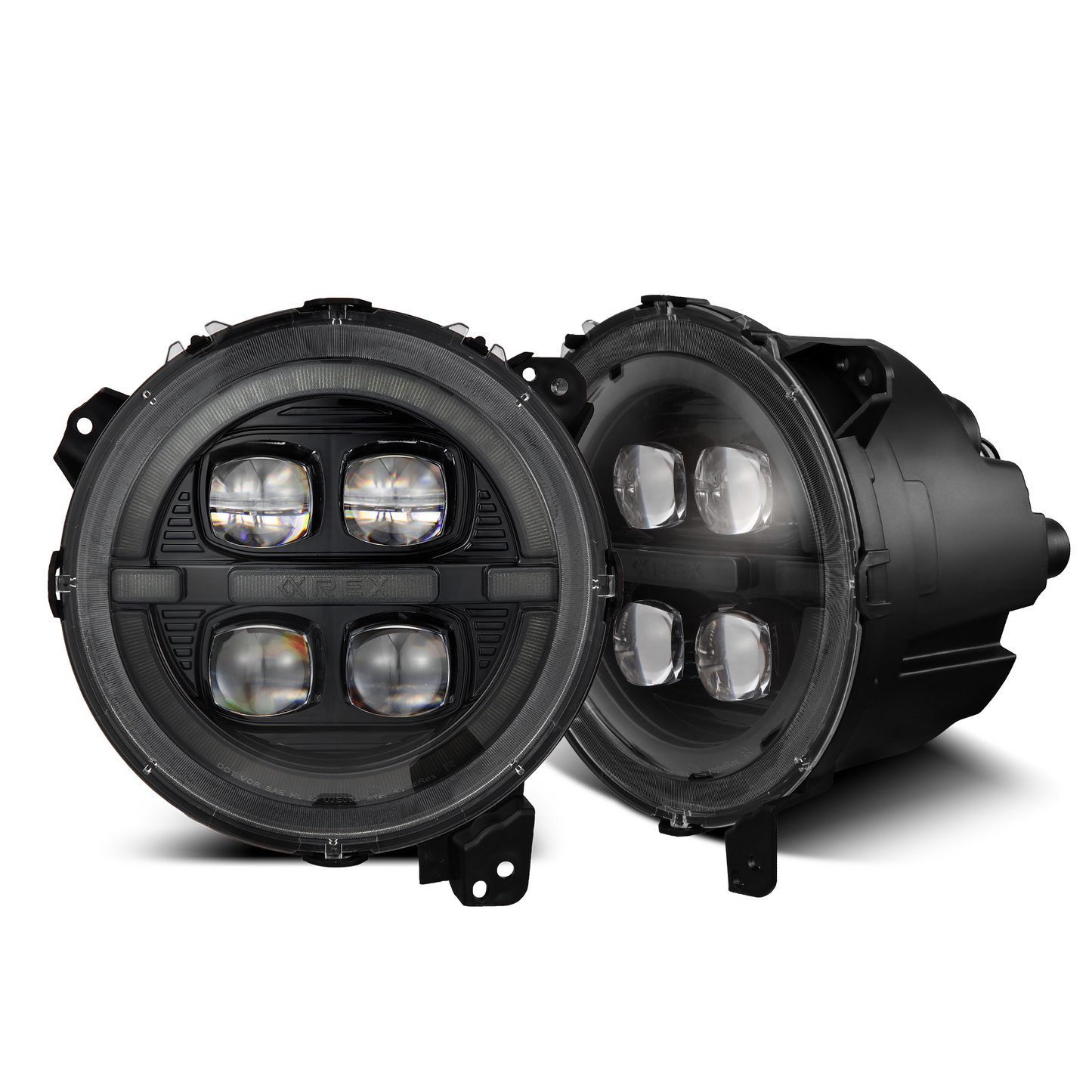 AlphaRex NOVA LEDプロジェクターヘッドライト JEEP ラングラー JL