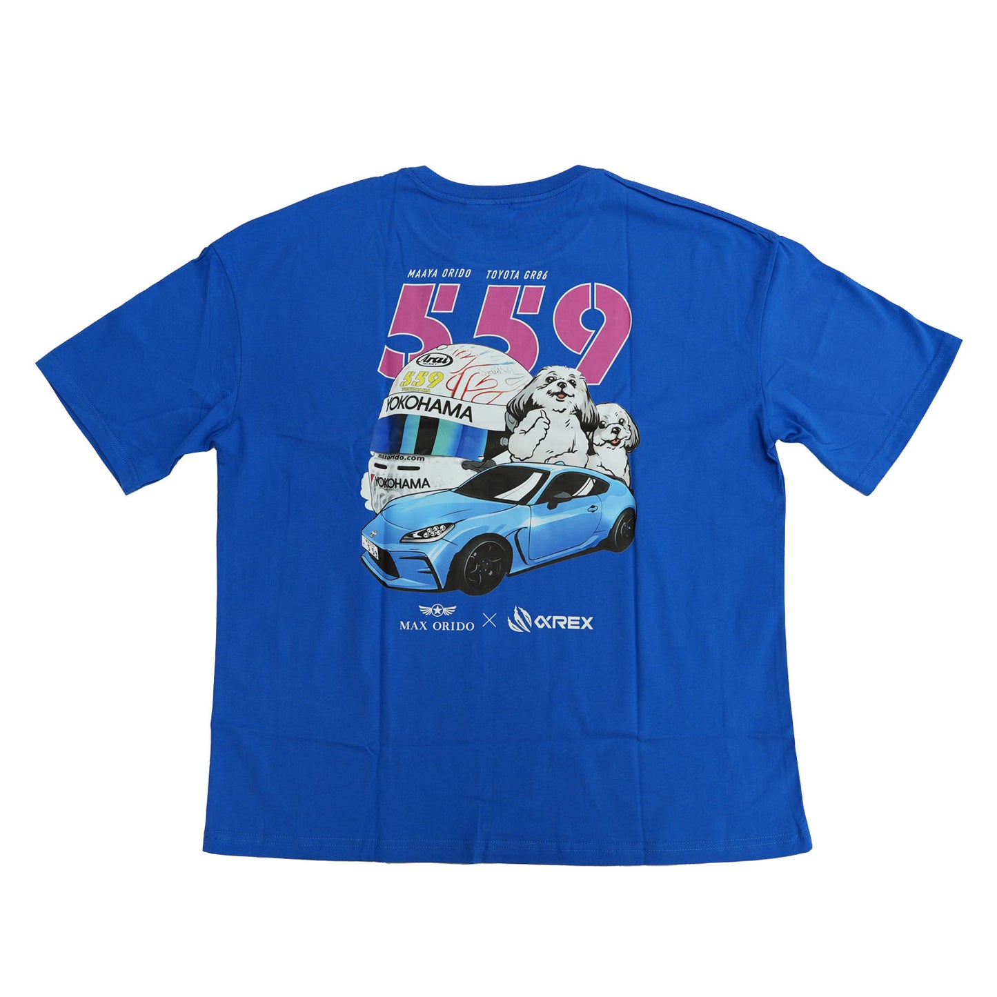 AlphaRex x Maaya 559 限定 クルーネックTシャツ(半袖)