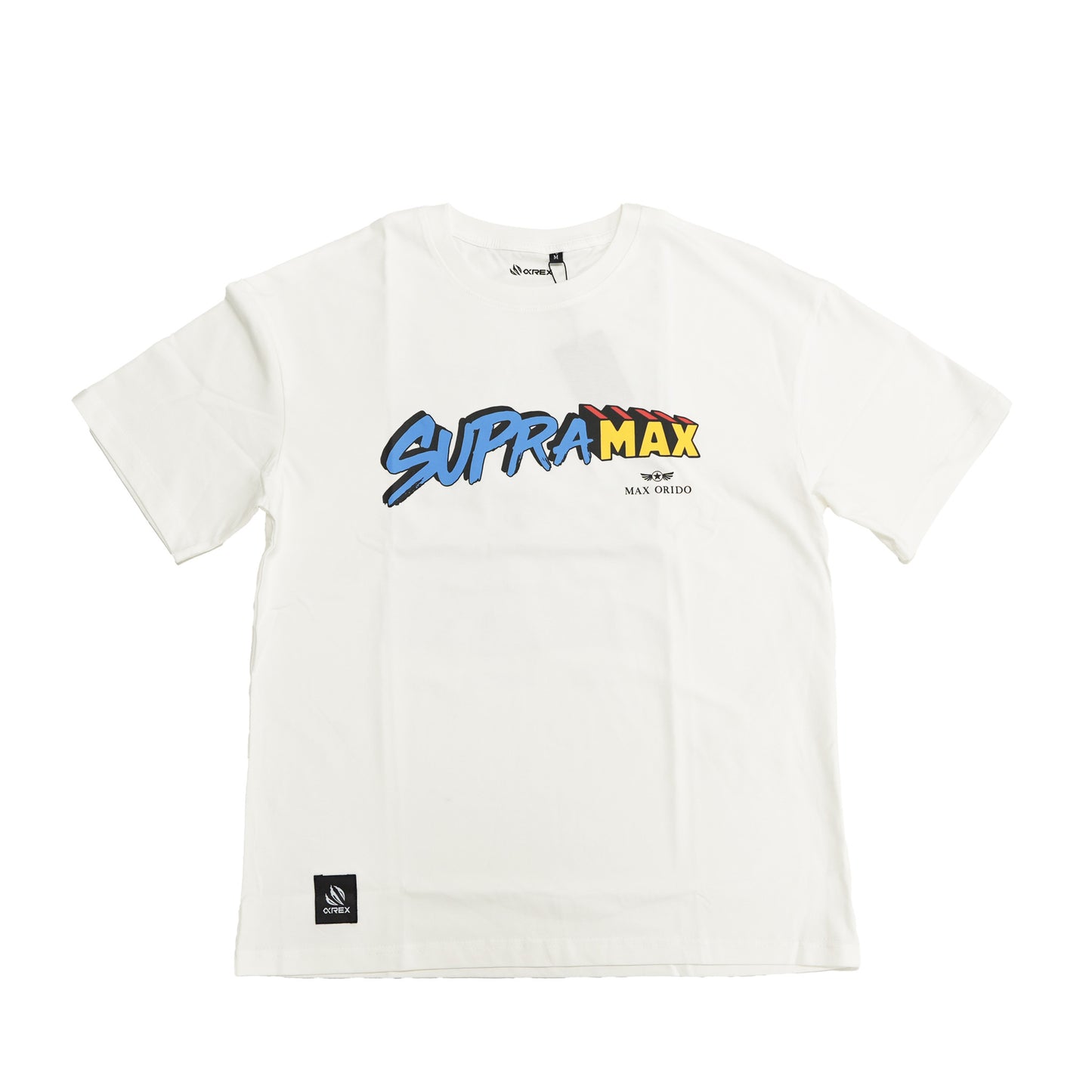 AlphaRex x MAX ORIDO GR SUPAR Supra Max クルーネックTシャツ(半袖)