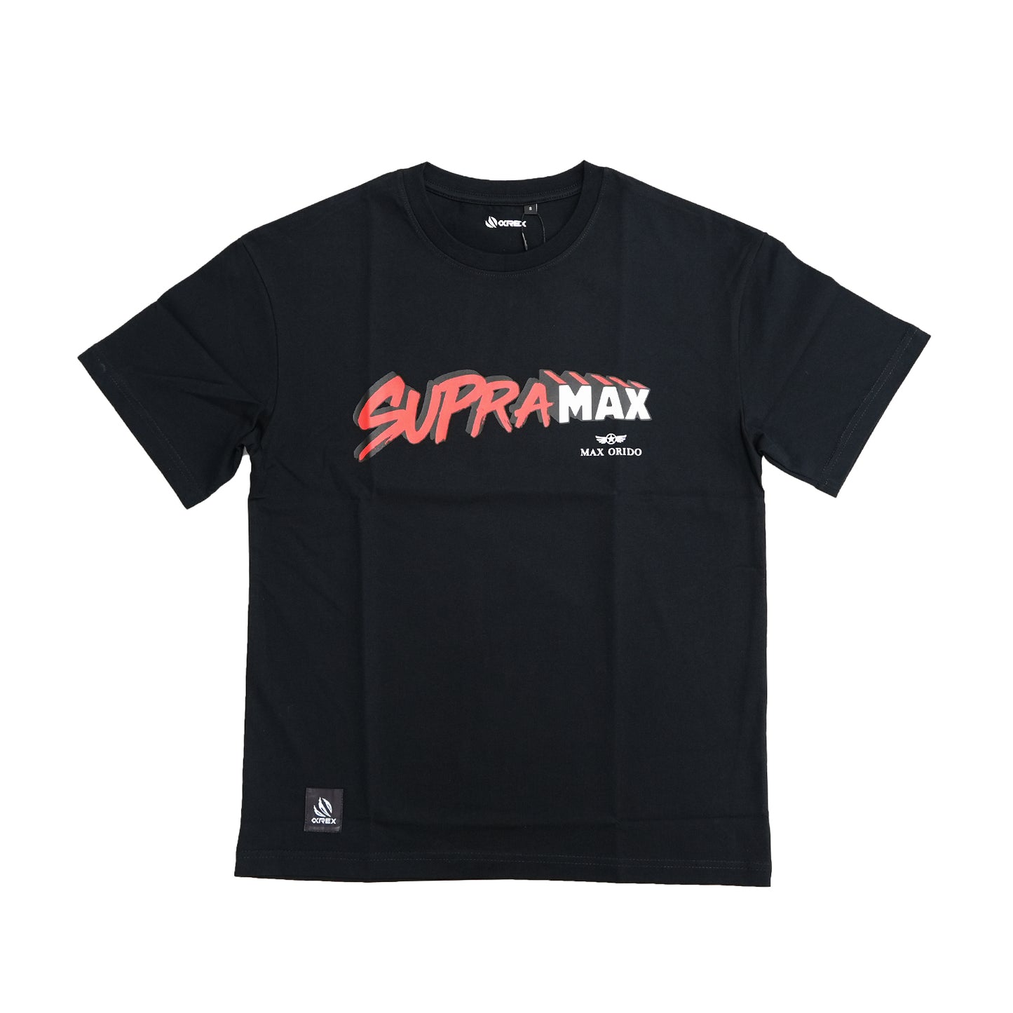 AlphaRex x MAX ORIDO GR SUPAR Supra Max クルーネックTシャツ(半袖)
