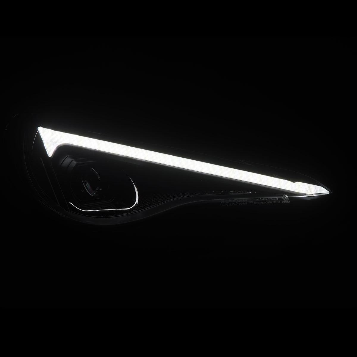 【予約注文】AlphaRex LUXX LEDプロジェクターヘッドライト Toyota 86 / Subaru BRZ