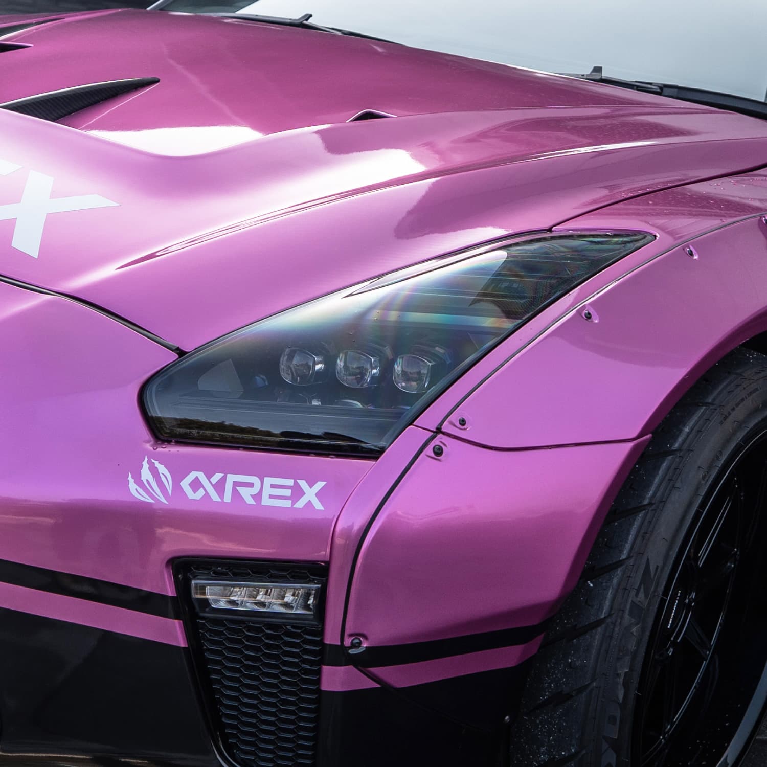 AlphaRex NOVA LEDプロジェクターヘッドライト NISSAN R35 GT-R