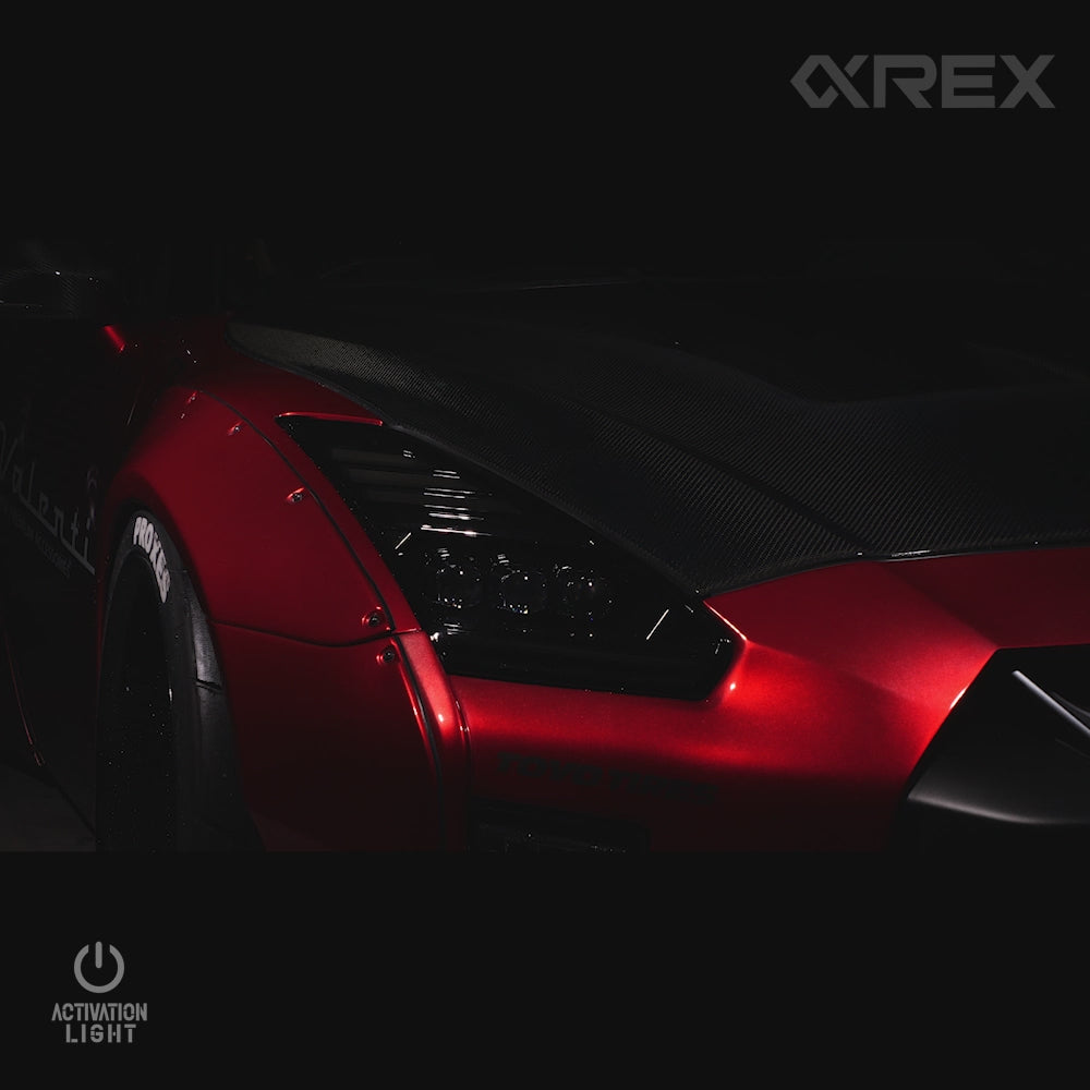 AlphaRex NOVA LEDプロジェクターヘッドライト NISSAN R35 GT-R